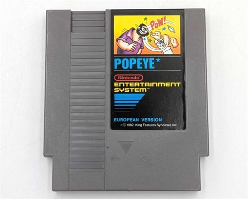 Popeye - Original Æske - (EEC) - NES Spil (C Grade) (Genbrug)